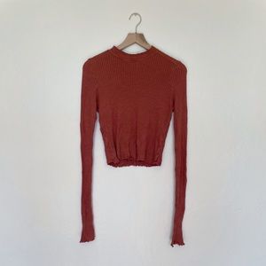 Free People Mock Turtleneck
